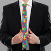 Autism Awareness Jigsaw Print Necktie