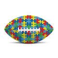 Autism Awareness Jigsaw Print Rugby Ball