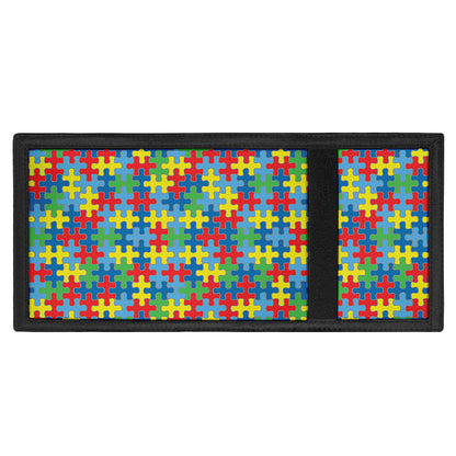 Autism Awareness Jigsaw Print Trifold Wallet
