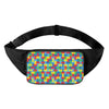 Autism Awareness Jigsaw Print Waist Bag