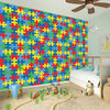 Autism Awareness Jigsaw Print Wall Sticker