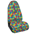 Autism Awareness Jigsaw Print Waterproof Car Seat Cover