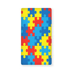 Autism Awareness Pattern Print Baby Crib Sheet