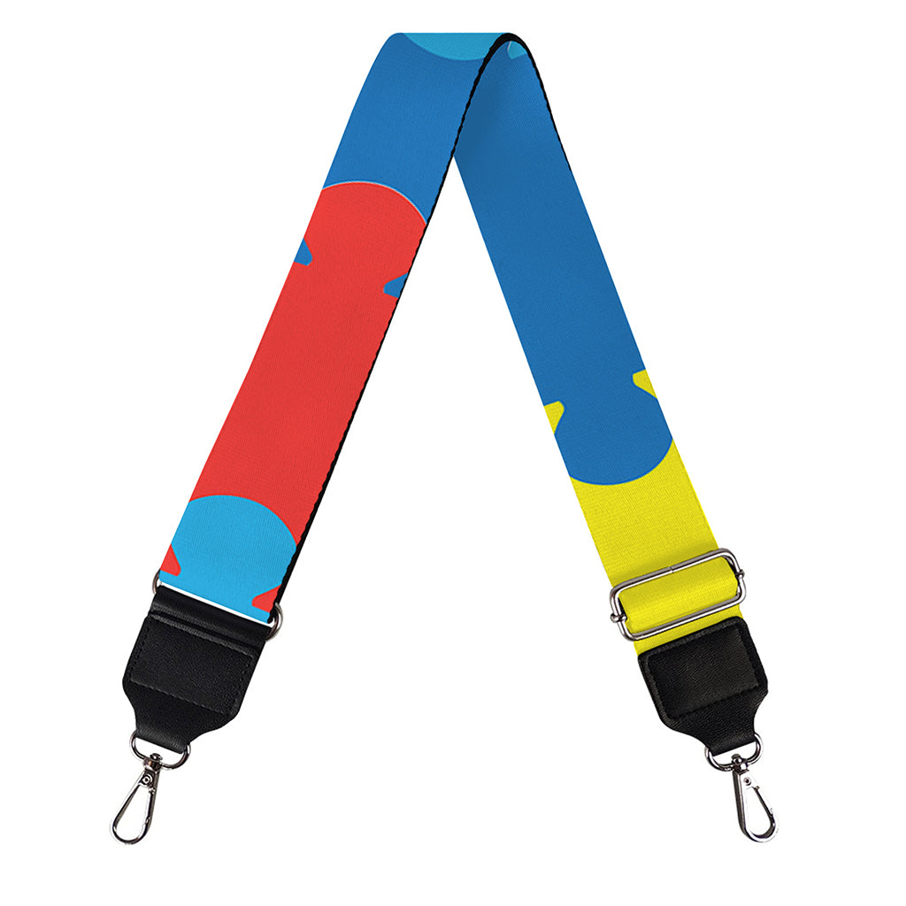 Autism Awareness Pattern Print Bag Strap