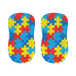 Autism Awareness Pattern Print Bar Stool Covers