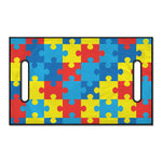 Autism Awareness Pattern Print Golf Cart Seat Cover