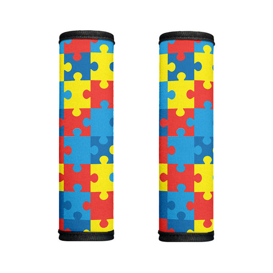 Autism Awareness Pattern Print Handle Covers