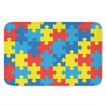 Autism Awareness Pattern Print Indoor Door Mat