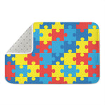 Autism Awareness Pattern Print Indoor Door Mat