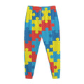 Autism Awareness Pattern Print Jogger Pants