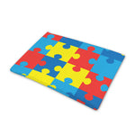 Autism Awareness Pattern Print Pet Cooling Mat Cover