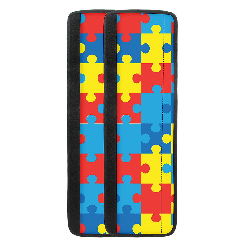Autism Awareness Pattern Print Refrigerator Handle Covers