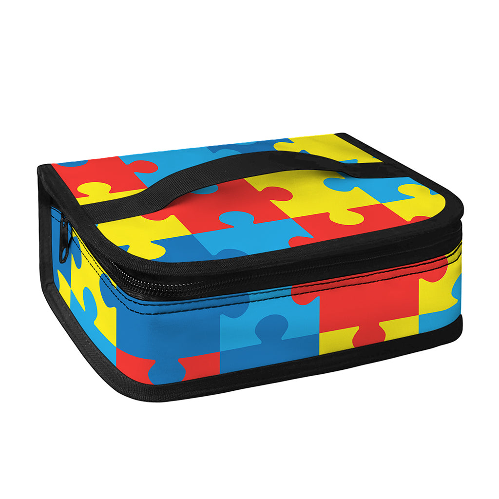 Autism Awareness Pattern Print Small Lunch Bag