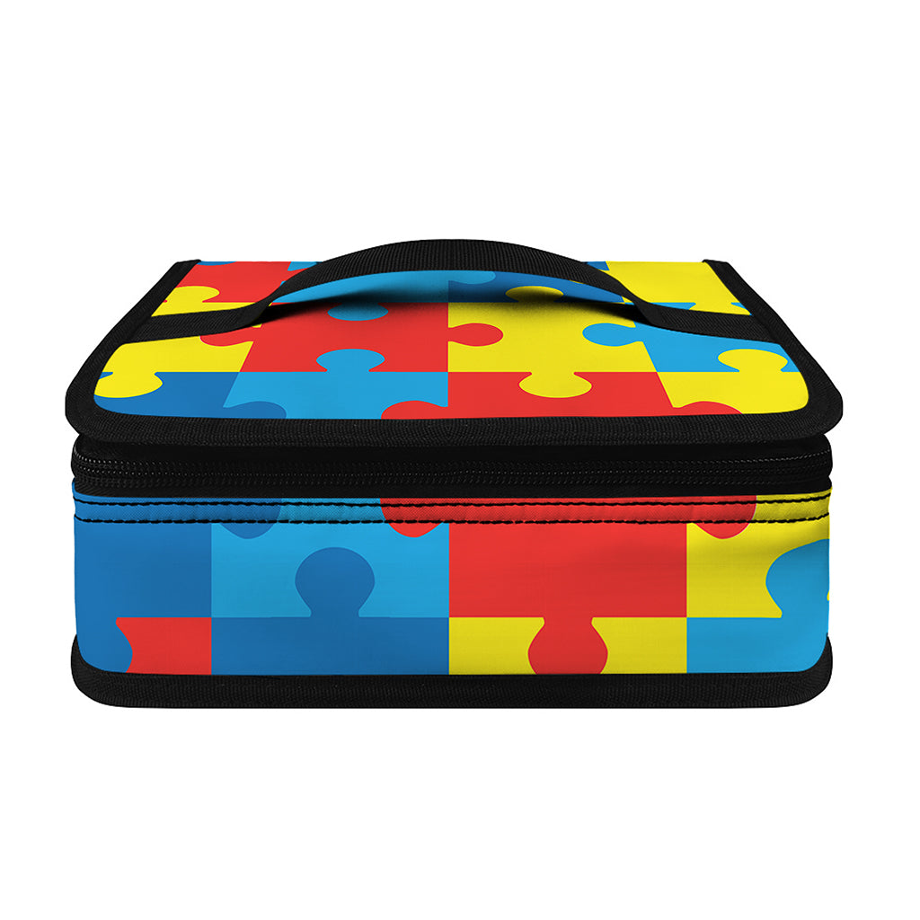 Autism Awareness Pattern Print Small Lunch Bag