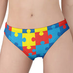 Autism Awareness Pattern Print Women's Panties