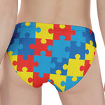 Autism Awareness Pattern Print Women's Panties