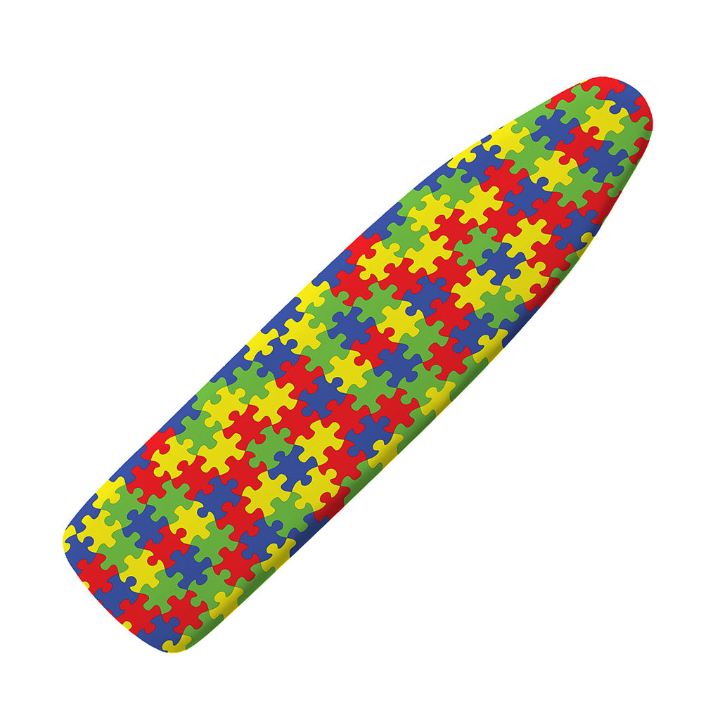 Autism Awareness Puzzle Pattern Print Ironing Board Cover