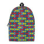 Autism Awareness Puzzle Print Backpack