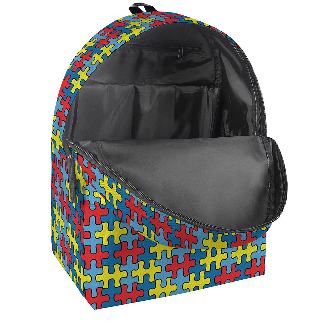 Autism Awareness Puzzle Print Backpack
