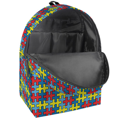 Autism Awareness Puzzle Print Backpack