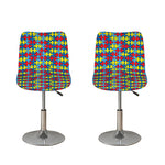 Autism Awareness Puzzle Print Bar Stool Covers