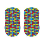 Autism Awareness Puzzle Print Bar Stool Covers