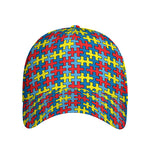 Autism Awareness Puzzle Print Baseball Cap