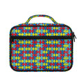 Autism Awareness Puzzle Print Briefcase Bible Bag
