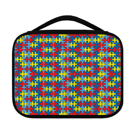 Autism Awareness Puzzle Print Classic Bible Case