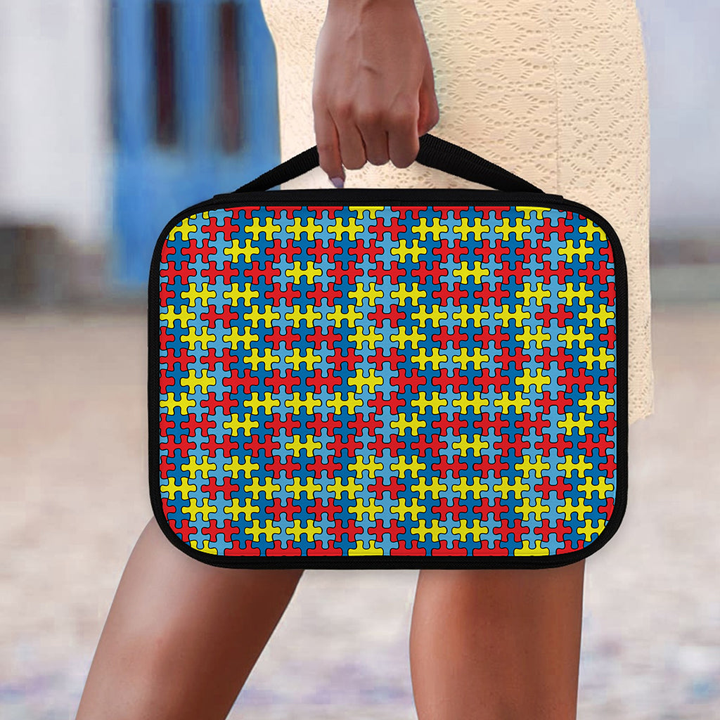 Autism Awareness Puzzle Print Classic Bible Case
