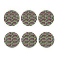 Autism Awareness Puzzle Print Coaster Set