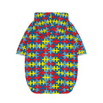 Autism Awareness Puzzle Print Dog Zip Up Hoodie