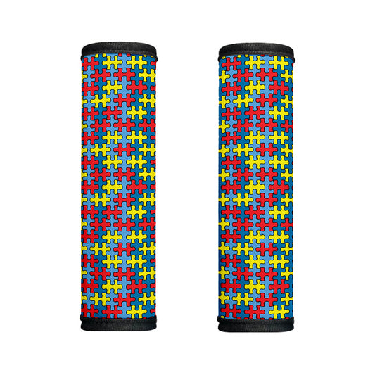 Autism Awareness Puzzle Print Handle Covers