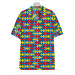 Autism Awareness Puzzle Print Hawaiian Shirt