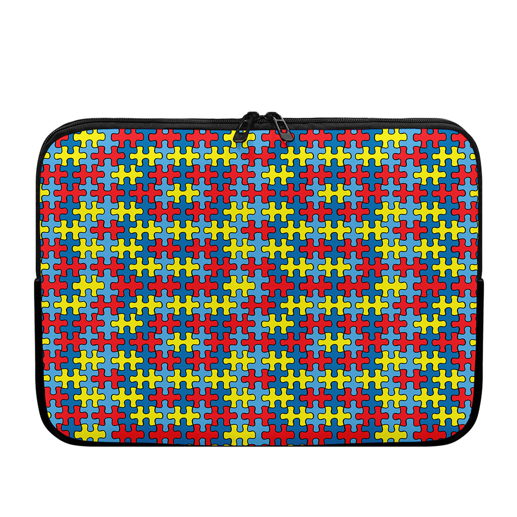 Autism Awareness Puzzle Print Laptop Sleeve