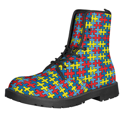 Autism Awareness Puzzle Print Backpack