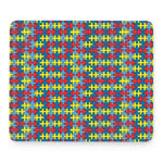 Autism Awareness Puzzle Print Mouse Pad