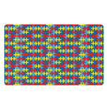 Autism Awareness Puzzle Print Polyester Doormat