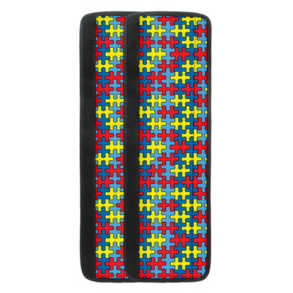 Autism Awareness Puzzle Print Refrigerator Handle Covers