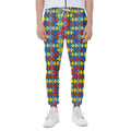 Autism Awareness Puzzle Print Joggers
