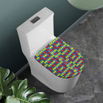 Autism Awareness Puzzle Print Toilet Lid Cover