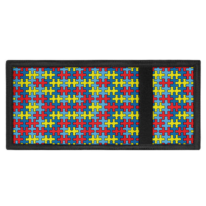 Autism Awareness Puzzle Print Trifold Wallet