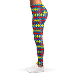 Autism Awareness Puzzle Print Women's Leggings