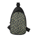 Autism Awareness Ribbon Pattern Print Sling Bag