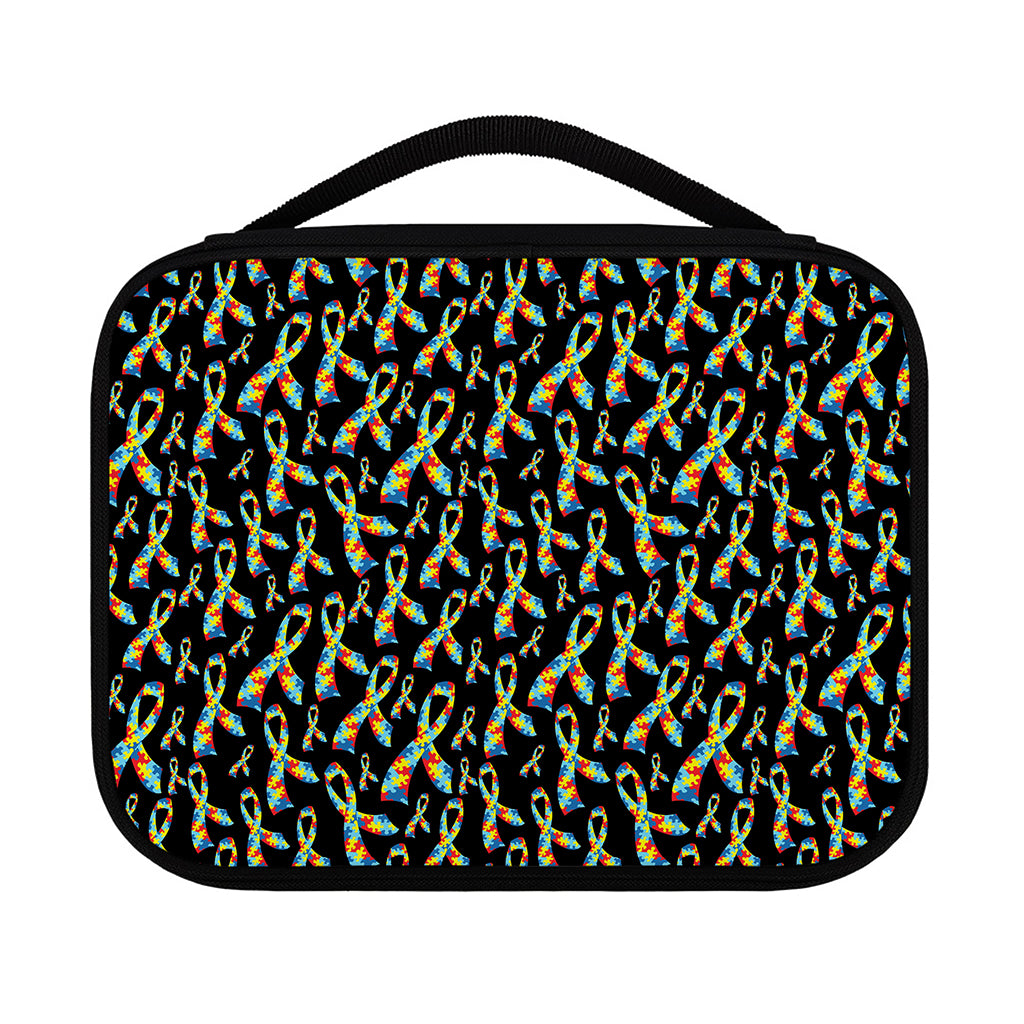 Autism Awareness Ribbon Pattern Print Classic Bible Case