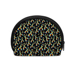 Autism Awareness Ribbon Pattern Print Coin Purse