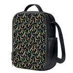 Autism Awareness Ribbon Pattern Print Crossbody Lunch Bag