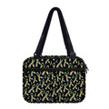 Autism Awareness Ribbon Pattern Print Double Strap Bible Bag