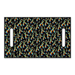 Autism Awareness Ribbon Pattern Print Golf Cart Seat Cover