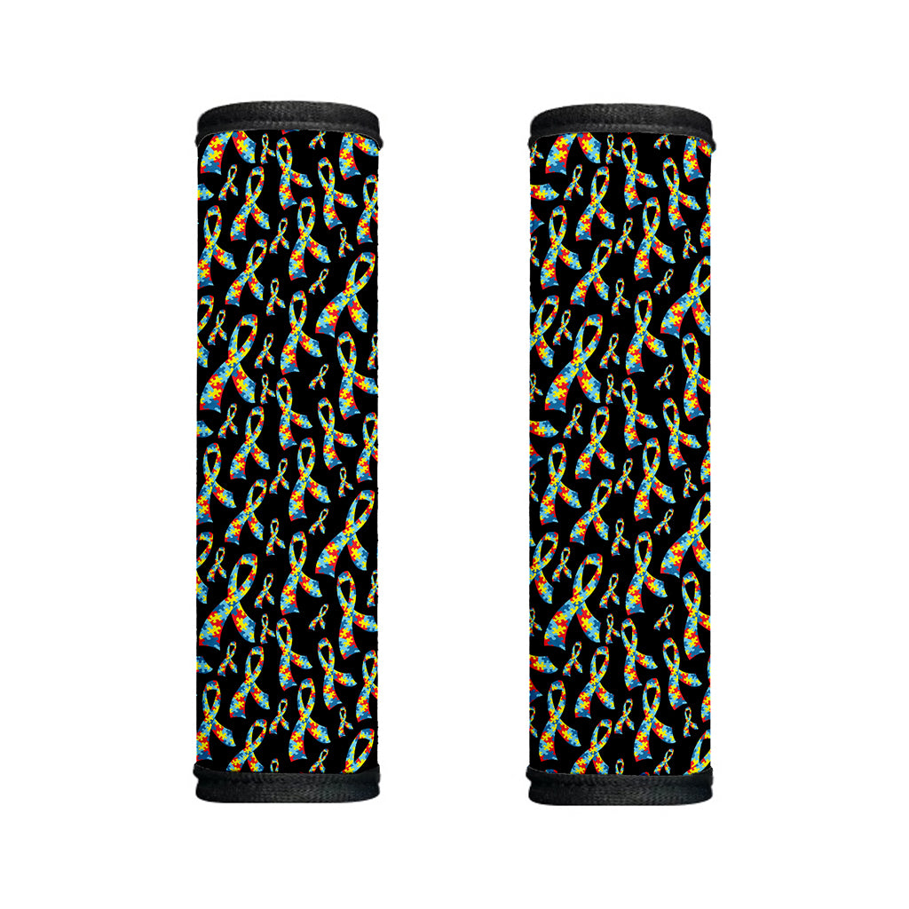 Autism Awareness Ribbon Pattern Print Handle Covers